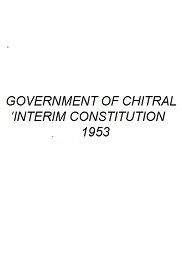 Chitral Constitution
